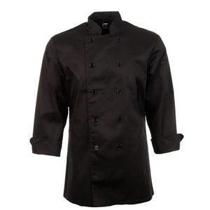 NWOT Mobb Unisex Chef Coat, Black, L and M available